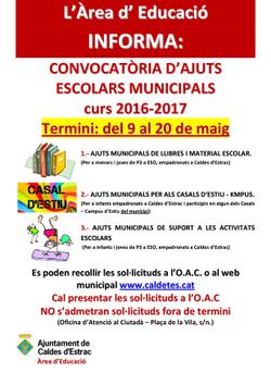 CARTELL_Ajuts_Escolars_Municipals_2016_2017