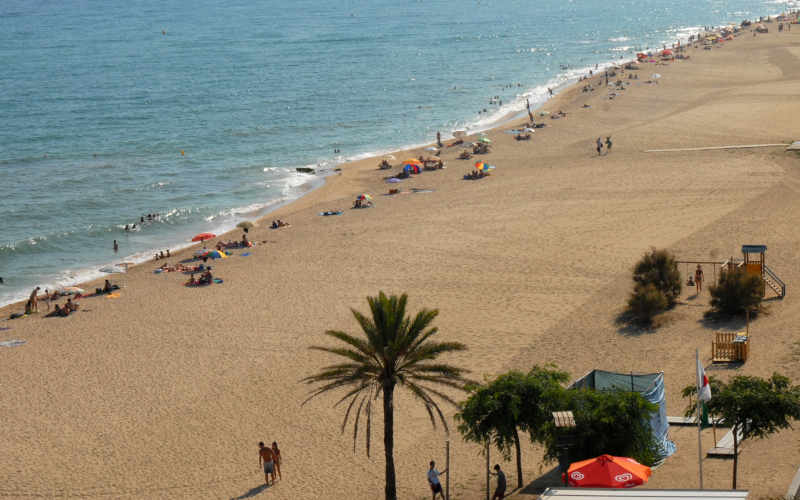 Platge els tres micos. Imatge cedida per Marga Cruz Platge els tres micos. Imatge cedida per Marga Cruz
