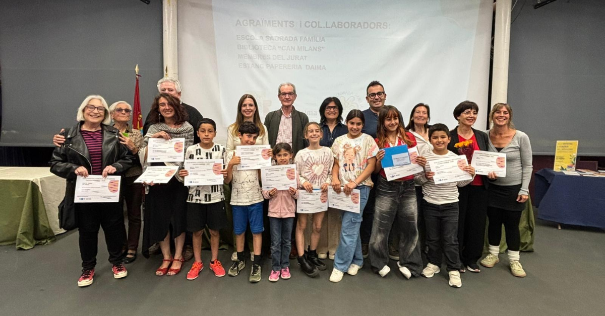 Guanyadors de la fase local de Caldes d'Estrac de la XLIII Mostra Literària del Maresme Guanyadors de la fase local de Caldes d'Estrac de la XLIII Mostra Literària del Maresme