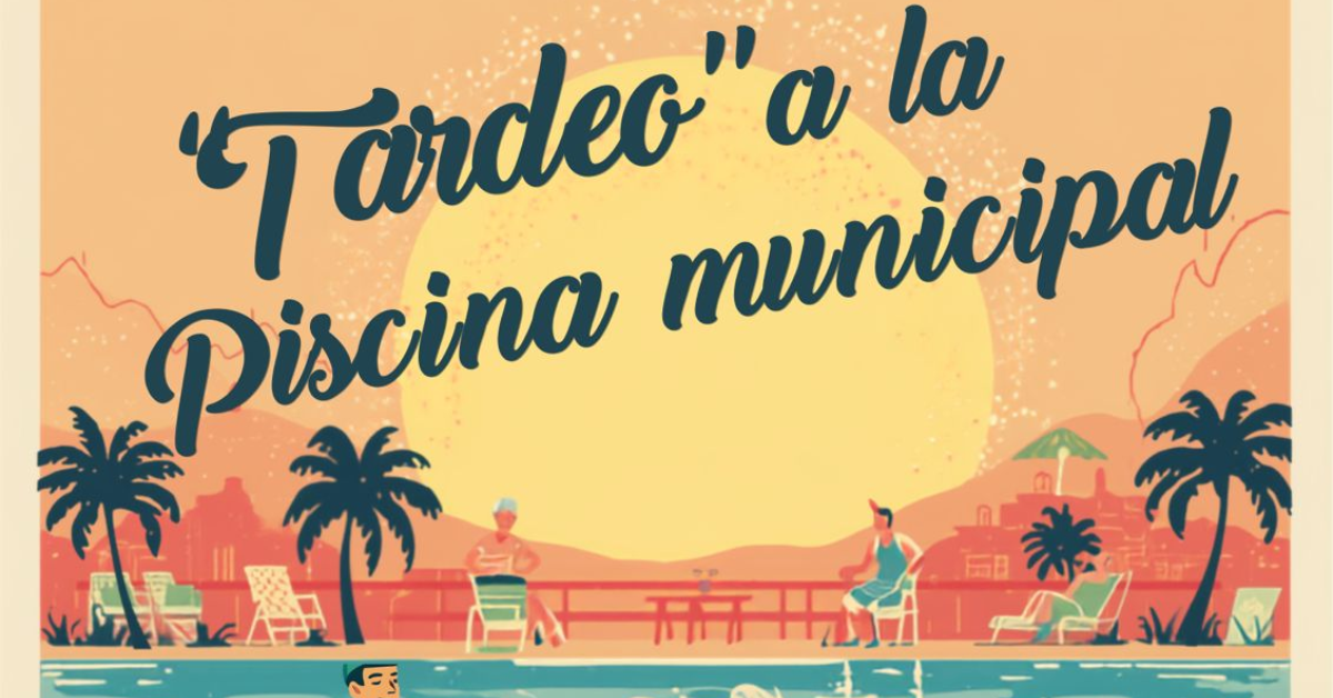 Imatge web del Tardeo per a majors de 60 anys a la piscina municipal Imatge web del Tardeo per a majors de 60 anys a la piscina municipal